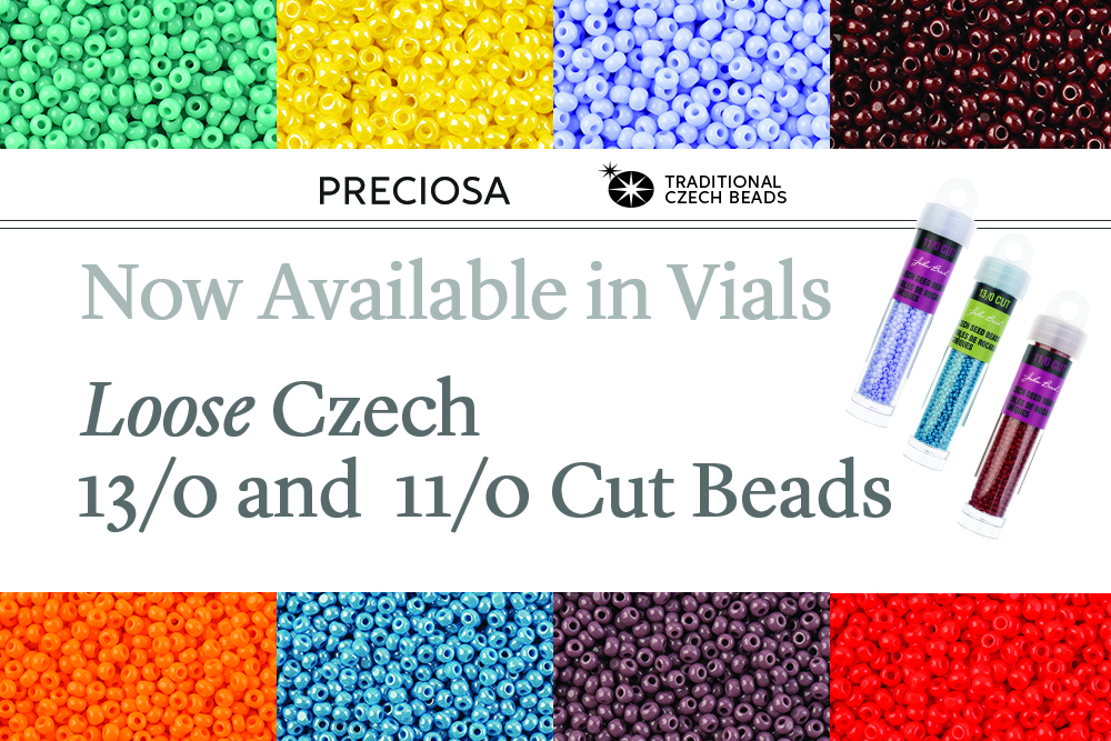 13/0 and 11/0 Cut Beads! Now Available in Vials