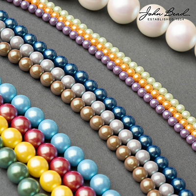 New Czech Glass Imitation Pearls