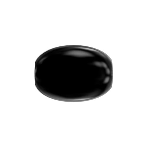 Swarovski Bead 5824 Crystal Rice Pearl 4mm Mystic Black 100pcs image