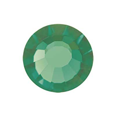 Preciosa Czech Crystal VIVA12 Flat Back ss10 1440pcs 438 11 612 Green Turmaline image