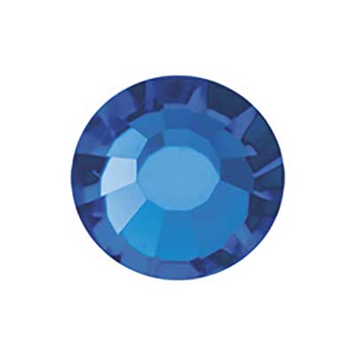 Preciosa Czech Crystal VIVA12 Flat Back ss20 45pcs Capri Blue * image