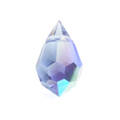 Preciosa Czech Crystal Drop Pendant  9x15mm 12pcs 451 51 681 Light Sapphire AB image