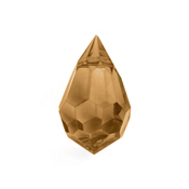 Preciosa Czech Crystal Drop Pendant  9x15mm 144pcs 451 51 681 Topaz image
