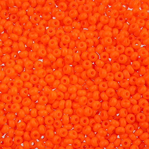 Czech Seed Beads apx 24g Vial 10/0 Pumpkin Pie image