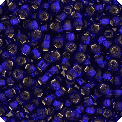 CZECH SEEDBEAD APPROX 22g VIAL 6/0 S/L ROYAL BLUE image
