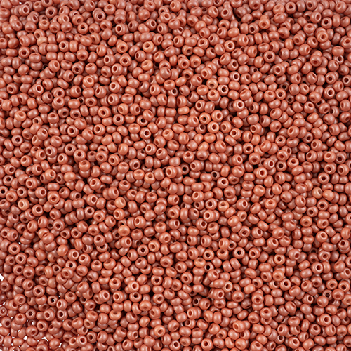 Czech Seed Beads 10/0 PermaLux Dyed Chalk Light Brown image