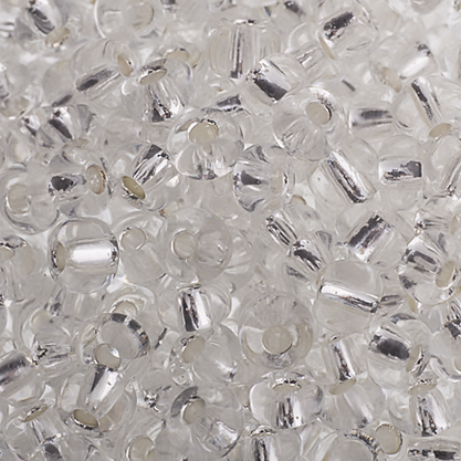 Czech Seed Beads 2/0 S/L Transparent Crystal image