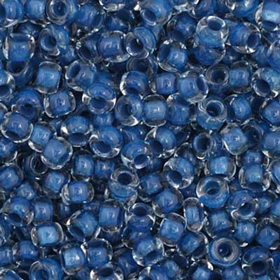 Czech Seed Bead 11/0 Vial C/L Blue apx23g image