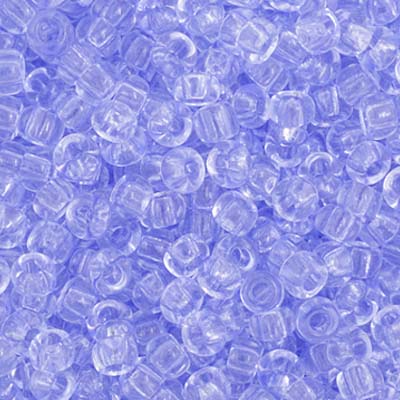Czech Seed Bead 11/0 Transparent Tanzanite Dyed image