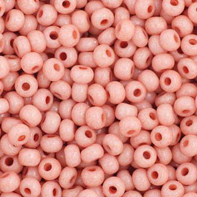 Czech Seed Bead 11/0 Vial Pink Terra Dyed apx23g image