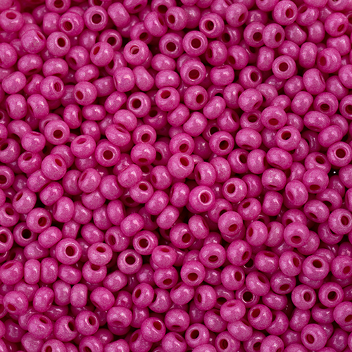 Czech Seed Bead 11/0 Vial Terra Intensive Pink apx25g image