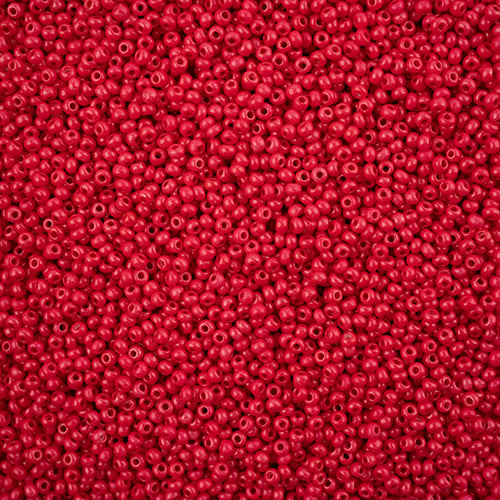 Czech Seed Bead 11/0 Terra Intensive Red image