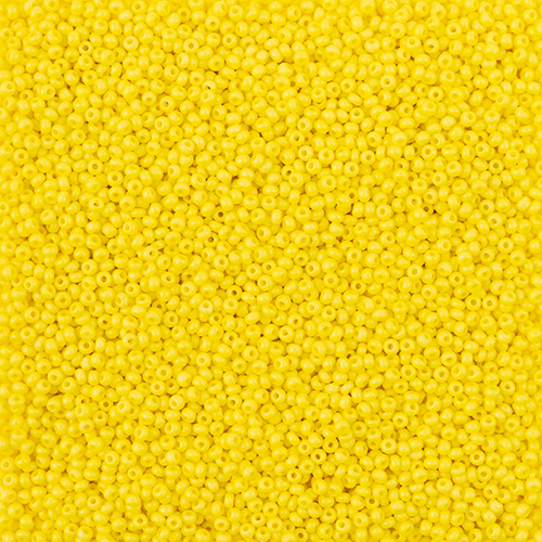 Czech Seed Beads 11/0 Terra Intensive Yellow Matt image