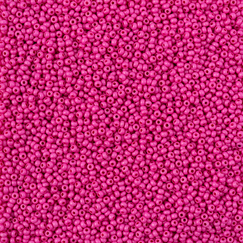 Czech Seed Beads 11/0 Terra Intensive Pink Matt image