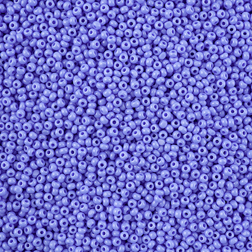 Czech Seed Bead 11/0 Cut Opaque Pale Blue image
