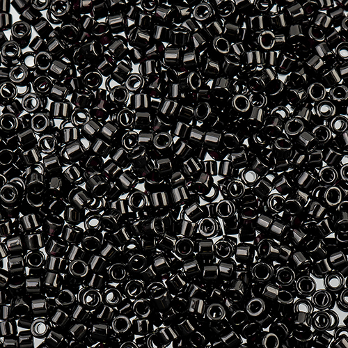 Miyuki Delica 11/0 50g Bag Black Opaque image