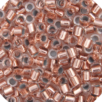 Miyuki Delica 11/0 5.2g vial Copper Crystal Lined image