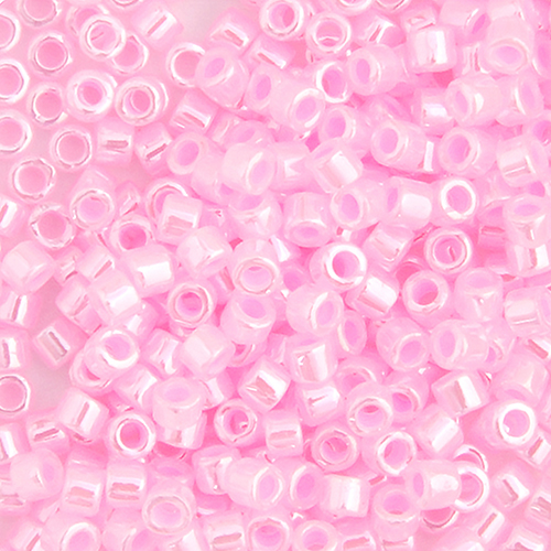 Miyuki Delica 11/0 250g Bag Light Crystal Pink Ceylon image