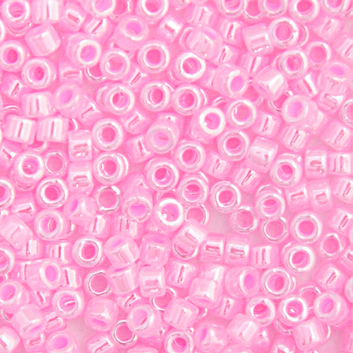 Miyuki Delica 11/0 250g Bag Medium Crystal Pink Ceylon image