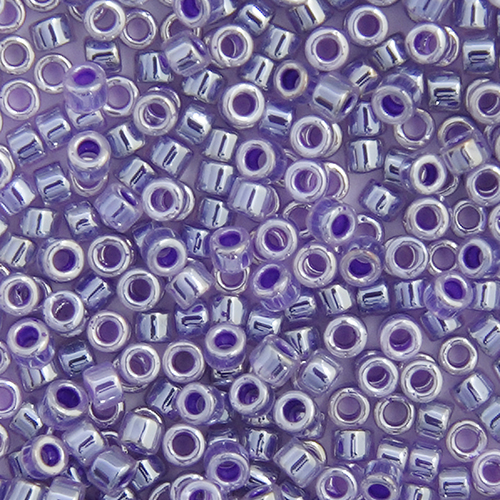 Miyuki Delica 11/0 250g Bag Crystal Violet Ceylon Lined-Dyed image