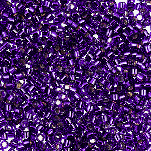 Miyuki Delica 11/0 250g Bag Dark Violet S/L Dyed image