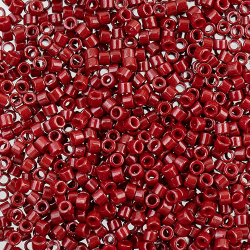 Miyuki Delica 11/0 50g Bag Cranberry Red Dyed image