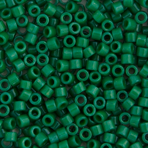 Miyuki Delica 11/0 250g Bag Green Jade Opaque Dyed image
