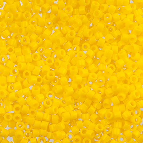 Miyuki Delica 11/0 250g Bag Yellow Canary Opaque image