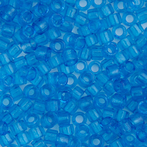 Miyuki Delica 11/0 250g Bag Capri Blue Transparent Dyed image