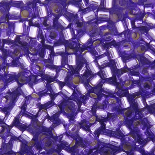 Miyuki Delica 11/0 250g Bag Purple S/L Dyed image