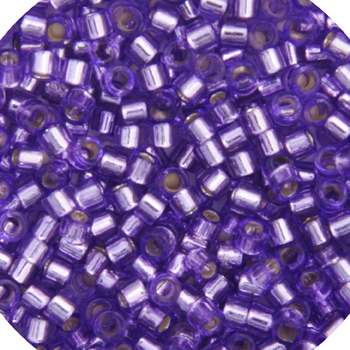 Miyuki Delica 11/0 50g Bag Purple S/L Dyed image