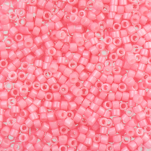 Miyuki Delica 11/0 50g Bag Pink Carnation Opaque Dyed image