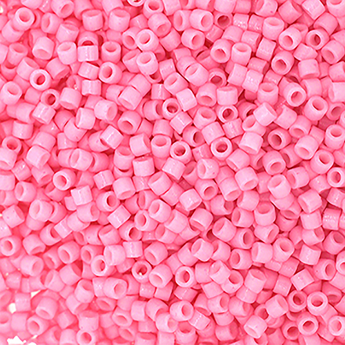 Miyuki Delica 11/0 250g Bag Duracoat Opaque Dyed Pink Ceylon image