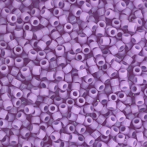 Miyuki Delica 11/0 250g Bag Duracoat Opaque Dyed Lilac image