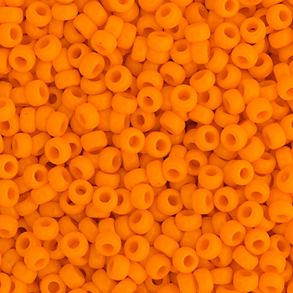 Miyuki Seed Bead 6/0 apx.22g Orange Mandarin Opaque image
