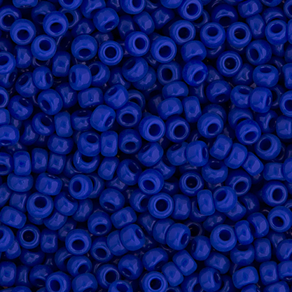 Miyuki Seed Bead 6/0 Cobalt Blue Opaque image