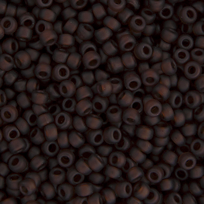 Miyuki Seed Bead 11/0 apx.22g Root Beer Transparent Matte image