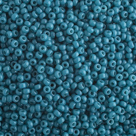 Miyuki Seed Bead 11/0 Tiffany Blue Opaque Duracoat image