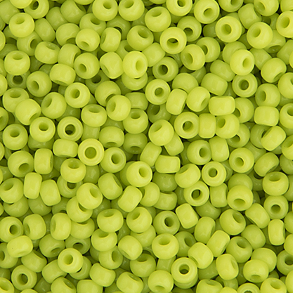 Miyuki Seed Bead 15/0 Chartreuse Opaque image
