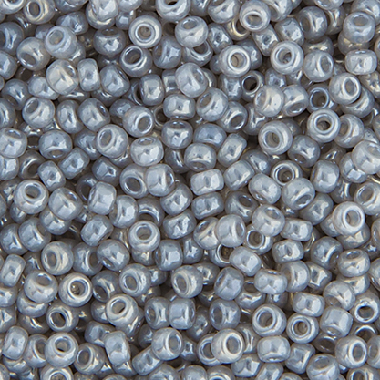 Miyuki Seed Bead 15/0 Silver Grey Ceylon image