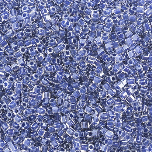 Miyuki Square/Cube Beads 1.8mm Cobalt Luster image