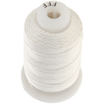Dazzle-It Silk Bead Thread FFF (15lbs) White 92yds image