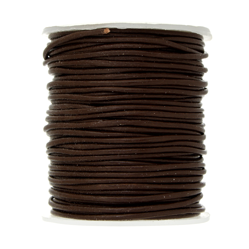Dazzle-It Genuine Leather Cord 0.5mm Brown image