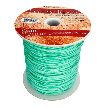Lovely Knots/Knotting Cord 2mm 180yds Turquoise image