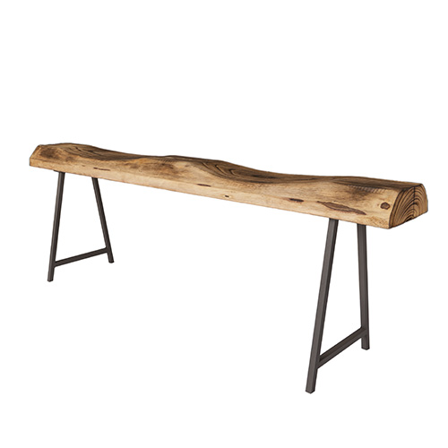 Home Decor - Wood Bench (Knocked Down) 47x2.75x16.25in image