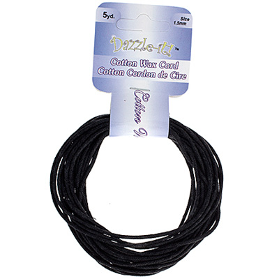 Cotton Waxed Cords - Stringing Materials | John Bead