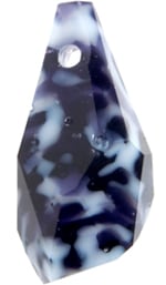 Swarovski Drop 6015/A Polygon 21mm Mosaic Purple Opaque 2pcs Swarovski Drop 6015/A Polygon 21mm Mosaic Purple Opaque 2pcs